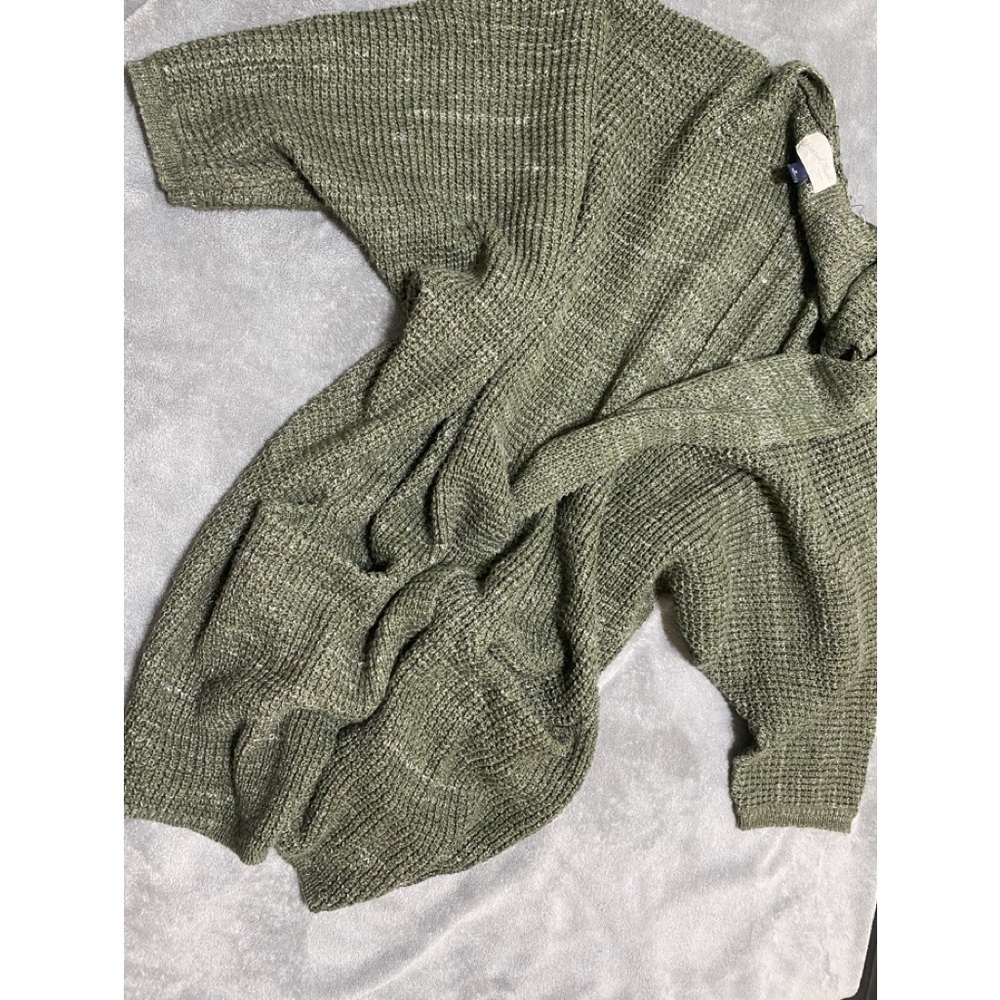Olive Green Cardigan Size M